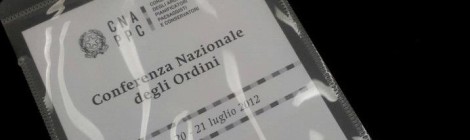 CONFERENZA NAZIONALE DEGLI ORDINI, ROMA